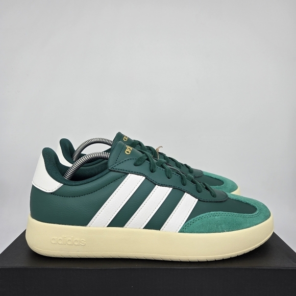 New adidas Barreda Lifestyle Collegiate Green Core White Men\'s Shoes Size 9.5 main image 3